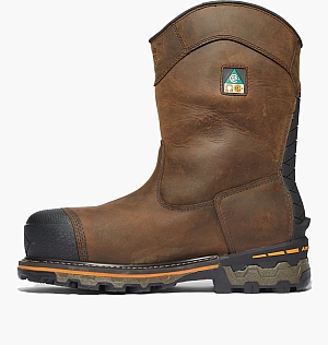 Сапоги Timberland Boondock Waterproof Comp-Toe Pull-On Work Boots Brown TB0A4499214