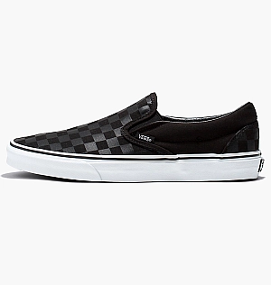 Кеди Vans Checkerboard Slip-On Shoe Black VN000EYE276
