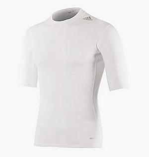 Термобелье Adidas Techfit Base Short Sleeve Tee White Aj4967