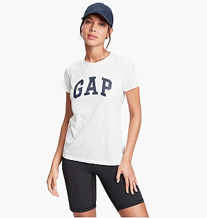 Футболка Gap Logo White 254770041