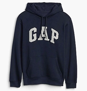 Толстовка Gap Logo Fleece Hoodie Royal Teal Blue 510981521