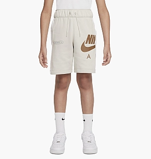 Шорти Nike Big Kids (Boys) French Terry Shorts White Dm8086-072