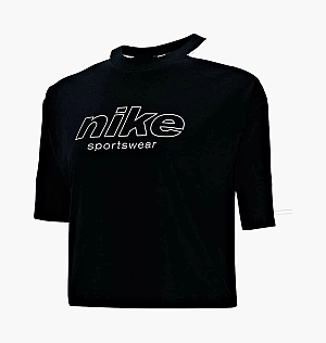 Футболка Nike W Nsw Top Ss Archive Rmx Black CU6392-010