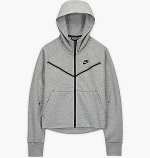 Толстовка Nike Nsw Tech Fleece Windrunner Hoodie Full-Zip Grey CW4298-063