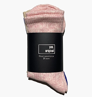 Шкарпетки Yes, Original 3 Pack Socks Multi 100000-120