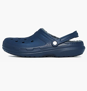 Тапочки Crocs Classic Lined Clog Blue 203591-459