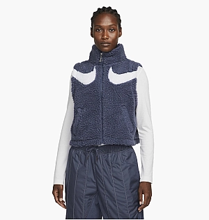 Жилетка Nike Womens Fleece Vest Blue Dh1091-437
