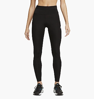 Легінси Nike Womens Mid-Rise Trail Running Leggings Black Dm7575-010