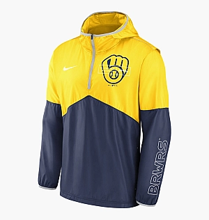 Анорак Nike Mens 1/2-Zip Jacket Blue/Yellow NMMT10MTMZB-00U