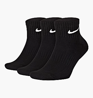 Шкарпетки Nike U Nk Everyday Cush Ankle 3Pr Black