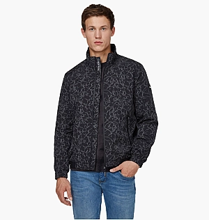 Куртка Calvin Klein Reflective Print Full Zip Jacket Black K10K107135