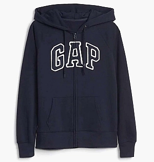 Толстовка Gap Logo Zip Hoodie Navy Uniform 451203041