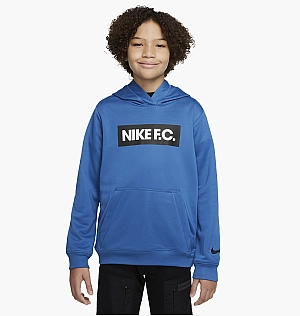 Худи Nike Big Kids Soccer Hoodie Blue Dc9013-407