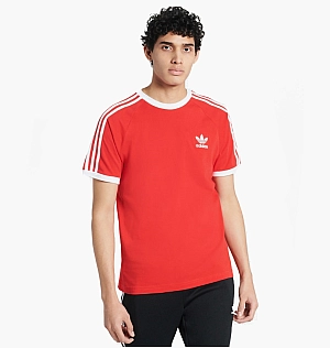 Футболка Adidas 3 Stripes Tee Red He9547