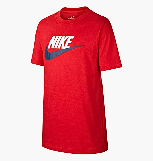 Футболка Nike U Nsw Tee Swoosh Red DC7796-657