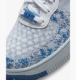 Кросівки Nike Af1 Crater Flyknit Nn White/Blue Dm1060-100