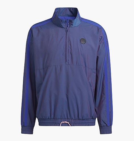 Кофта Adidas Harden Quarter-Zip Sweatshirt Blue GV4673