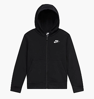 Толстовка Nike Junior Sportswear Club Fleece Black DA5067-011