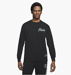 Лонгслив Nike Mens Long-Sleeve T-Shirt Black Db6512-010