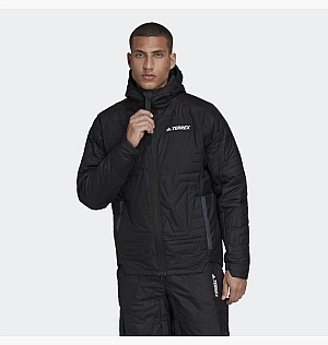 Вітровка Adidas Terrex Myshelter Primaloft Hooded Padded Jacket Black Gq3698