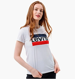 Футболка Levis T-Shirt The Perfect Tee White 17369-0297