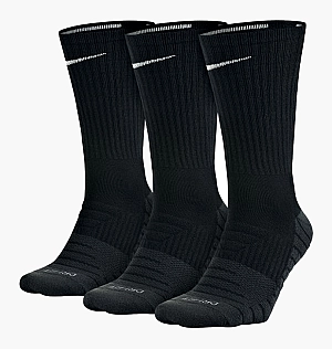 Шкарпетки Nike U Dry Cush Crew 3Pr Black SX5547-010