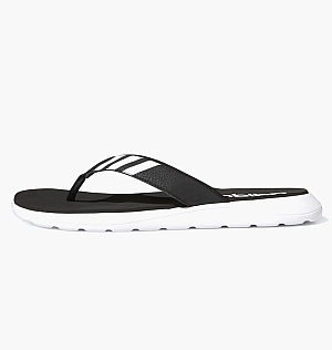 Тапочки Adidas Comfort Flip Flop Black/White Eg2069