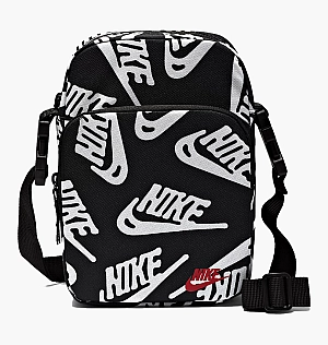 Сумка Nike Heritage Crossbody Bag Black/White DB4188-010