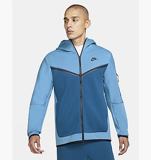 Толстовка Nike Sportswear Tech Fleece Blue/Light Blue CU4489-469