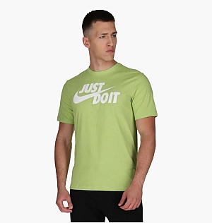 Футболка Nike Nsw Tee Just Do It Swoosh Green Ar5006-332
