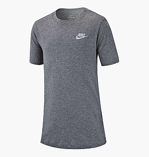 Футболка Nike B Nsw Tee Emb Futura Grey AR5254-063