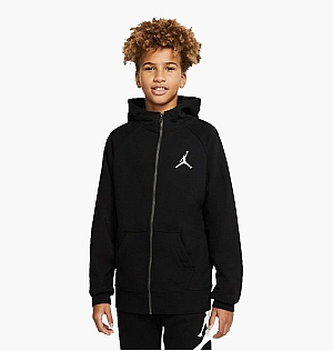Толстовка Air Jordan Junior Jumpman Fleece Zip-Up Hoodie Black 956476-023