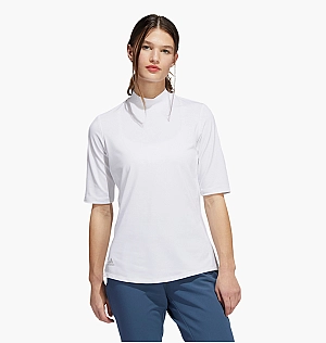 Поло Adidas Essentials Mock Polo Shirt White Hm5542