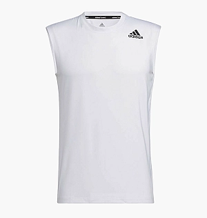 Майка Adidas Techfit Less Fitted White GM0519