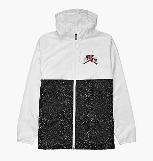 Вітровка Nike Air Jordan Classics Windwear Jacket White Black CT9368-100