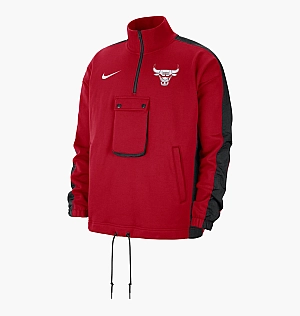 Анорак Nike Mens Nike Nba 1/4-Zip Fleece Red Db2132-657