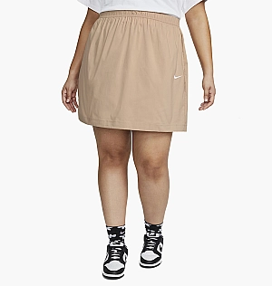 Спідниця Nike Womens Woven High-Rise Miniskirt (Plus Size) Beige Dn5014-200