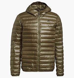 Куртка Adidas Varilite Hooded Down Olive Gt9222