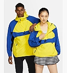 Вітровка Nike Sportswear Hooded Woven Jacket Yellow/Blue BV5385-740