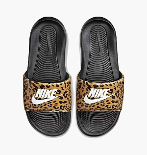 Тапочки Nike W Victori One Slide Print Black CN9676-700