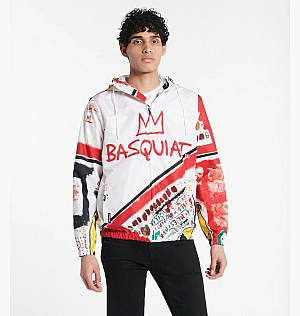 Ветровка Members Only Basquiat Ring Windbreaker Jacket Multi Mq080205-Mlt