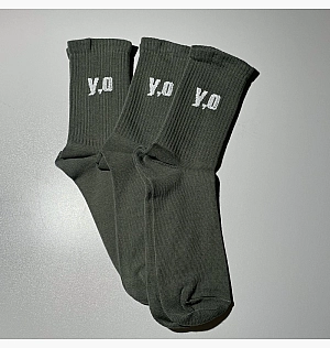Шкарпетки Yes, Original 3 Pack Socks Green 100000-121