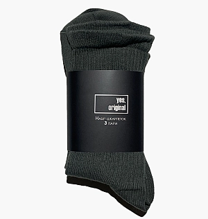 Шкарпетки Yes, Original 3 Pack Socks Green 100000-121