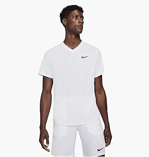 Футболка Nike Mens Tennis Top White Cv2982-100