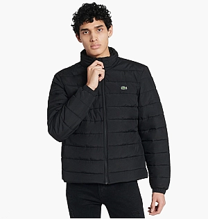 Пуховик Lacoste Full Zip Puffer Jacket Black Bh7774-C31