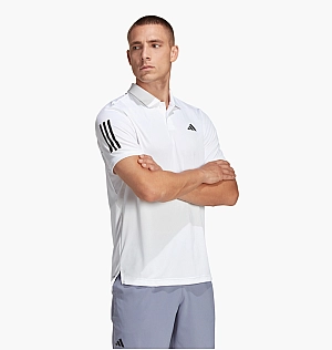 Поло Adidas Club 3-Stripes Tennis Polo Shirt White Hs3268
