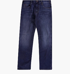 Джинси Armani J45 Regular-Fit Comfort-Denim Twill Jeans Blue 8N1J45-1G0Lz