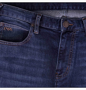 Джинсы Armani J45 Regular-Fit Comfort-Denim Twill Jeans Blue 8N1J45-1G0Lz