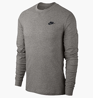 Лонгслив Nike Club Longsleeve Grey Ar5193-063