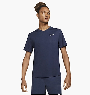 Футболка Nike Mens Tennis Top Blue Cv2982-451
